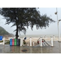 溪涌之行，6月風(fēng)雨擋不住激埃特的熱情